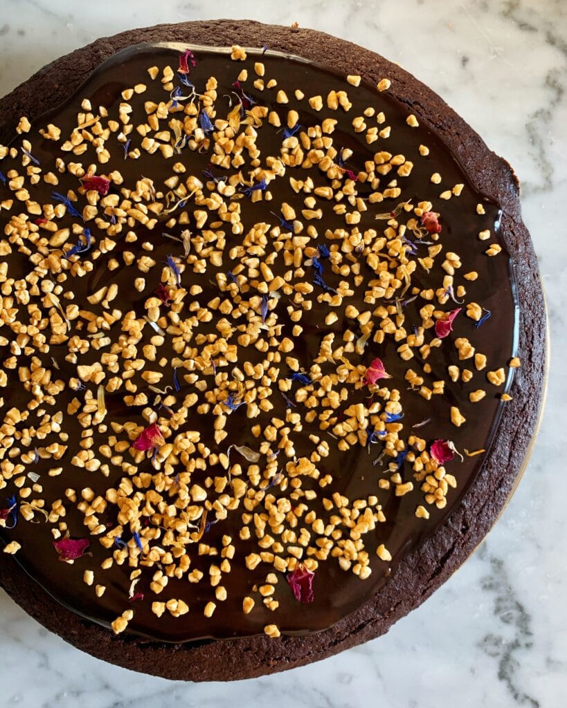 Torta Caprese con ganache | Bananna Kitchen d3fb6b65 949e 487d 92ca 6227bfa8e214 | Bananna Kitchen