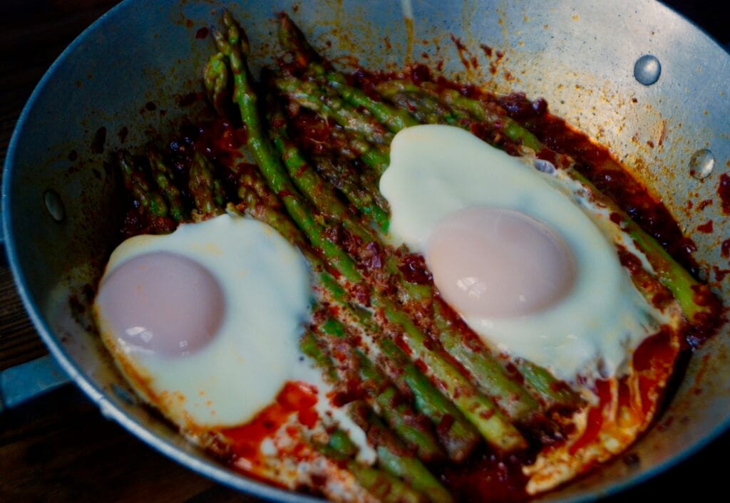 Asparagi alla 'nduja e uova | Bananna Kitchen dsc 0317 | Bananna Kitchen