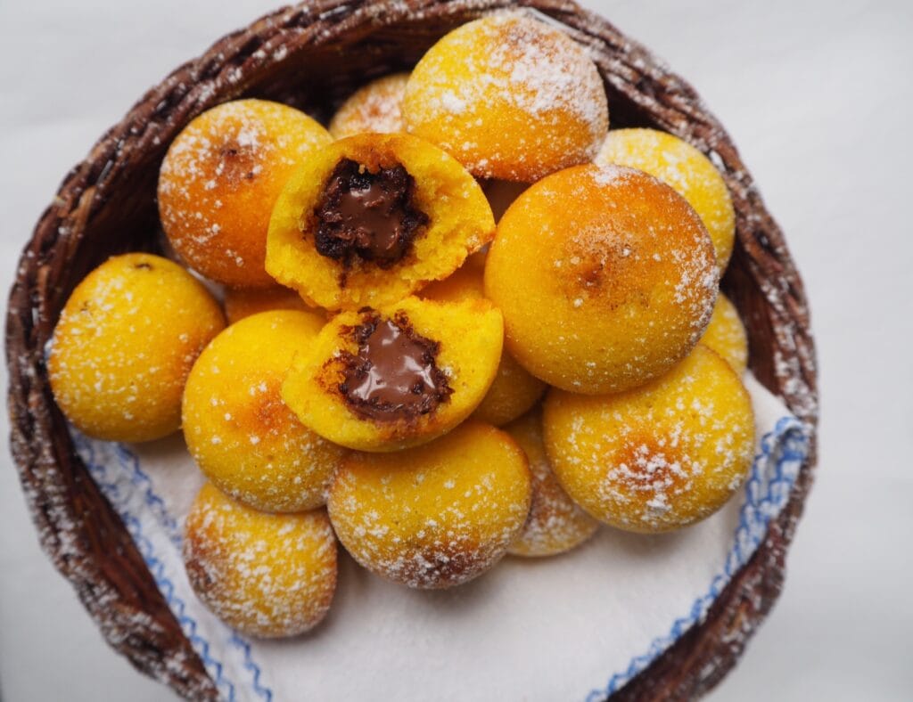 Bombette al cocco e nutella | Bananna Kitchen p5201071 | Bananna Kitchen