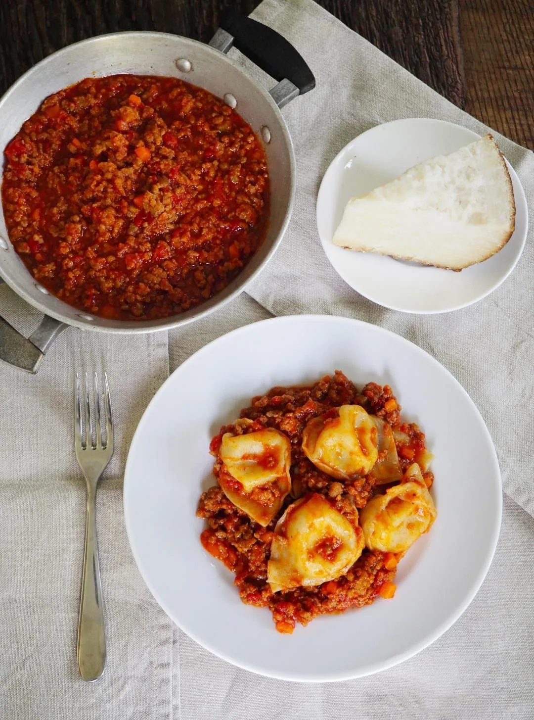 Cappellacci ripieni di patate e pecorino, al ragù | Bananna Kitchen thumbnail 1 1 | Bananna Kitchen